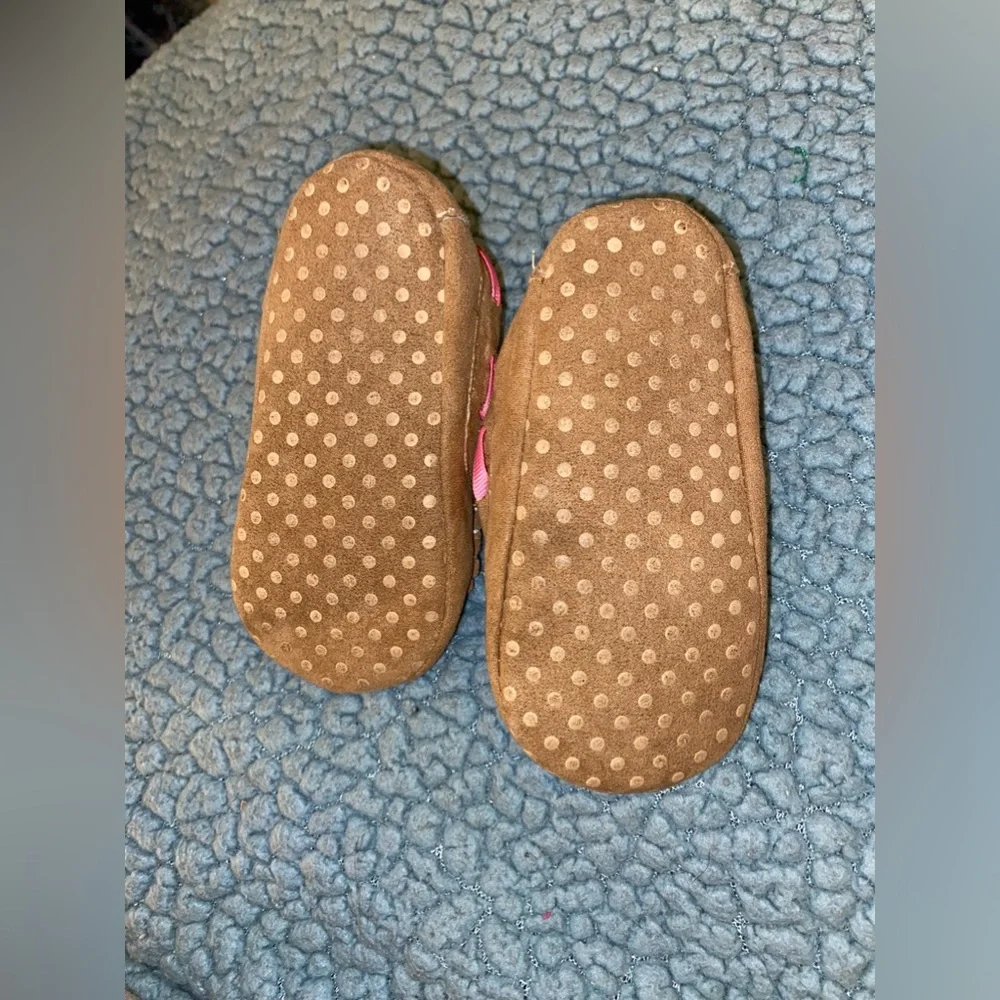 Weixinbury toddler girls slip on  loafers/moccasins